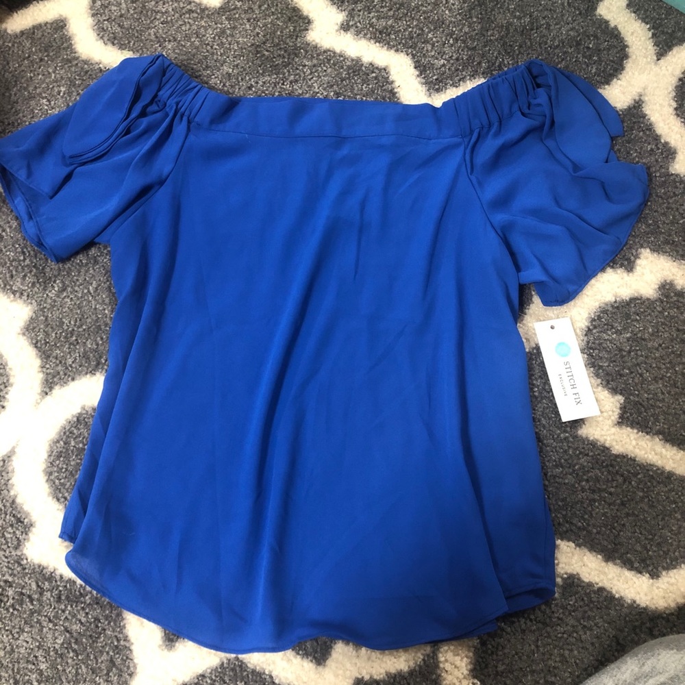 NWT stitch fix off the shoulder blouse